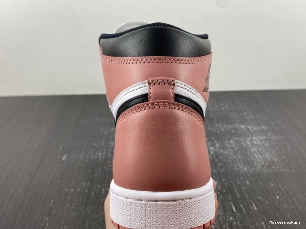 MaikeSneakers Rust Jordan 1 Retro 861428-101 Pink Og Air High Nrg 0727
